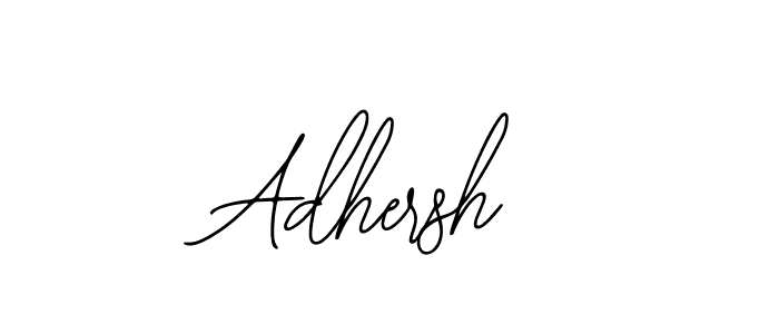 Make a beautiful signature design for name Adhersh. Use this online signature maker to create a handwritten signature for free. Adhersh signature style 12 images and pictures png