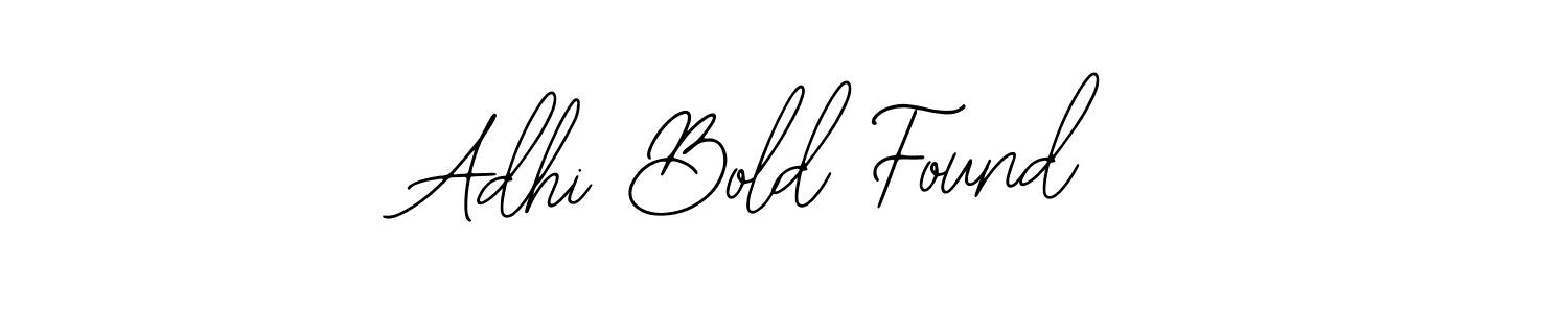 How to Draw Adhi Bold Found signature style? Bearetta-2O07w is a latest design signature styles for name Adhi Bold Found. Adhi Bold Found signature style 12 images and pictures png