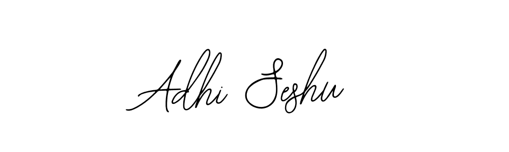 Design your own signature with our free online signature maker. With this signature software, you can create a handwritten (Bearetta-2O07w) signature for name Adhi Seshu. Adhi Seshu signature style 12 images and pictures png