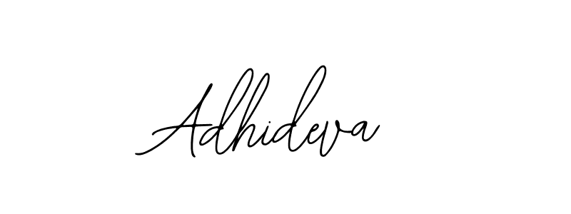 The best way (Bearetta-2O07w) to make a short signature is to pick only two or three words in your name. The name Adhideva include a total of six letters. For converting this name. Adhideva signature style 12 images and pictures png