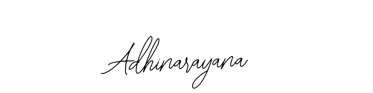 You should practise on your own different ways (Bearetta-2O07w) to write your name (Adhinarayana) in signature. don't let someone else do it for you. Adhinarayana signature style 12 images and pictures png