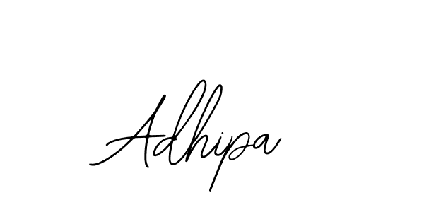 How to make Adhipa signature? Bearetta-2O07w is a professional autograph style. Create handwritten signature for Adhipa name. Adhipa signature style 12 images and pictures png