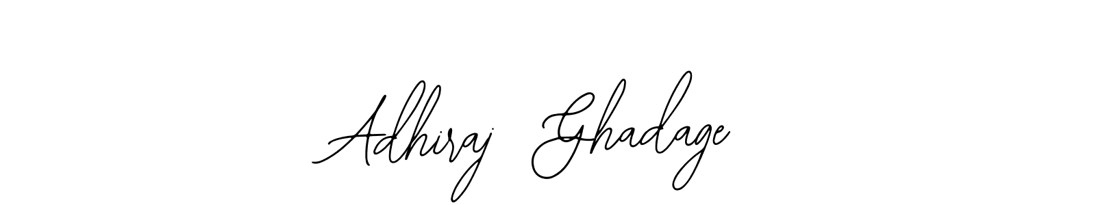 Design your own signature with our free online signature maker. With this signature software, you can create a handwritten (Bearetta-2O07w) signature for name Adhiraj  Ghadage. Adhiraj  Ghadage signature style 12 images and pictures png