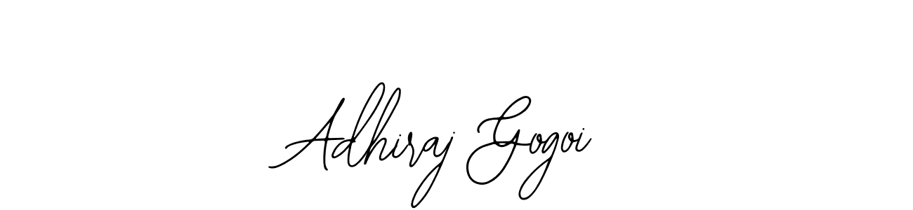 Similarly Bearetta-2O07w is the best handwritten signature design. Signature creator online .You can use it as an online autograph creator for name Adhiraj Gogoi. Adhiraj Gogoi signature style 12 images and pictures png