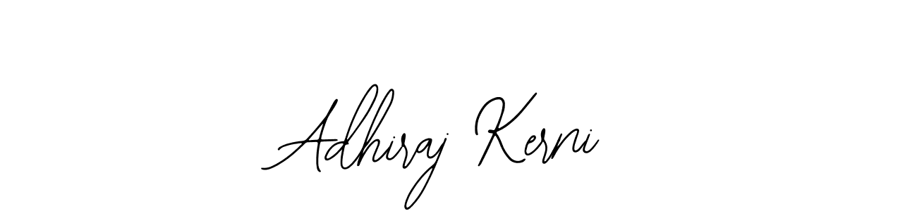 Bearetta-2O07w is a professional signature style that is perfect for those who want to add a touch of class to their signature. It is also a great choice for those who want to make their signature more unique. Get Adhiraj Kerni name to fancy signature for free. Adhiraj Kerni signature style 12 images and pictures png
