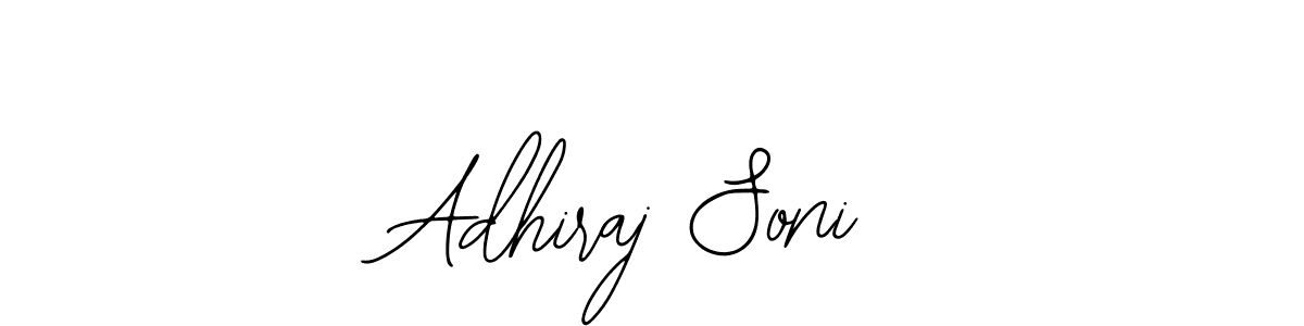 Design your own signature with our free online signature maker. With this signature software, you can create a handwritten (Bearetta-2O07w) signature for name Adhiraj Soni. Adhiraj Soni signature style 12 images and pictures png