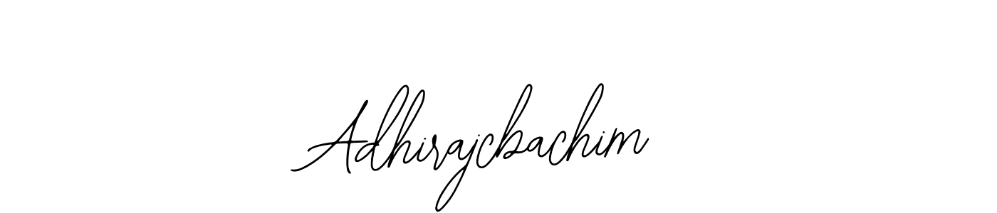 You should practise on your own different ways (Bearetta-2O07w) to write your name (Adhirajcbachim) in signature. don't let someone else do it for you. Adhirajcbachim signature style 12 images and pictures png