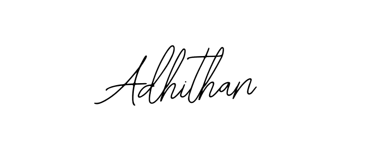 Design your own signature with our free online signature maker. With this signature software, you can create a handwritten (Bearetta-2O07w) signature for name Adhithan. Adhithan signature style 12 images and pictures png