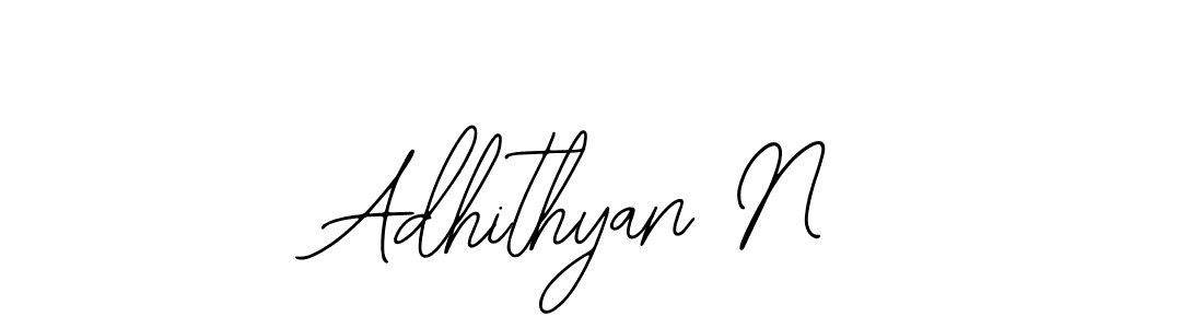 Create a beautiful signature design for name Adhithyan N. With this signature (Bearetta-2O07w) fonts, you can make a handwritten signature for free. Adhithyan N signature style 12 images and pictures png
