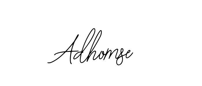 You should practise on your own different ways (Bearetta-2O07w) to write your name (Adhomse) in signature. don't let someone else do it for you. Adhomse signature style 12 images and pictures png