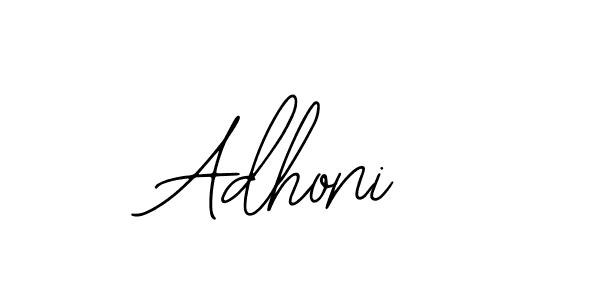 You should practise on your own different ways (Bearetta-2O07w) to write your name (Adhoni) in signature. don't let someone else do it for you. Adhoni signature style 12 images and pictures png