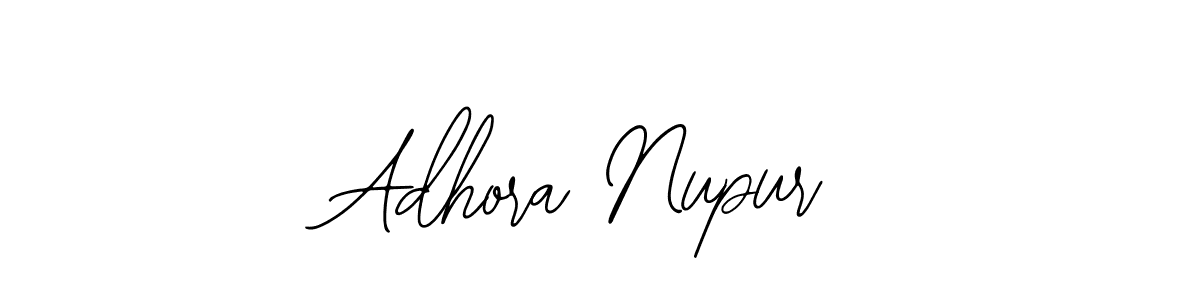 Adhora Nupur stylish signature style. Best Handwritten Sign (Bearetta-2O07w) for my name. Handwritten Signature Collection Ideas for my name Adhora Nupur. Adhora Nupur signature style 12 images and pictures png