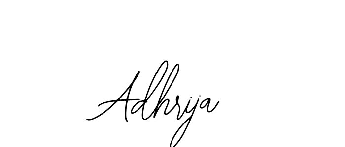 You should practise on your own different ways (Bearetta-2O07w) to write your name (Adhrija) in signature. don't let someone else do it for you. Adhrija signature style 12 images and pictures png