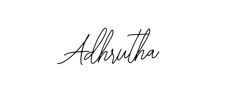 Adhrutha stylish signature style. Best Handwritten Sign (Bearetta-2O07w) for my name. Handwritten Signature Collection Ideas for my name Adhrutha. Adhrutha signature style 12 images and pictures png