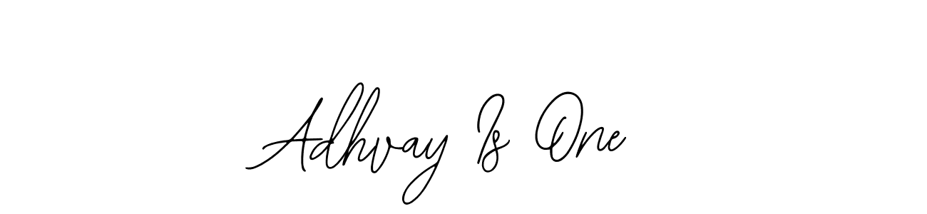 Also You can easily find your signature by using the search form. We will create Adhvay Is One name handwritten signature images for you free of cost using Bearetta-2O07w sign style. Adhvay Is One signature style 12 images and pictures png