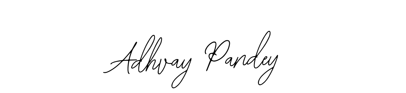 Use a signature maker to create a handwritten signature online. With this signature software, you can design (Bearetta-2O07w) your own signature for name Adhvay Pandey. Adhvay Pandey signature style 12 images and pictures png
