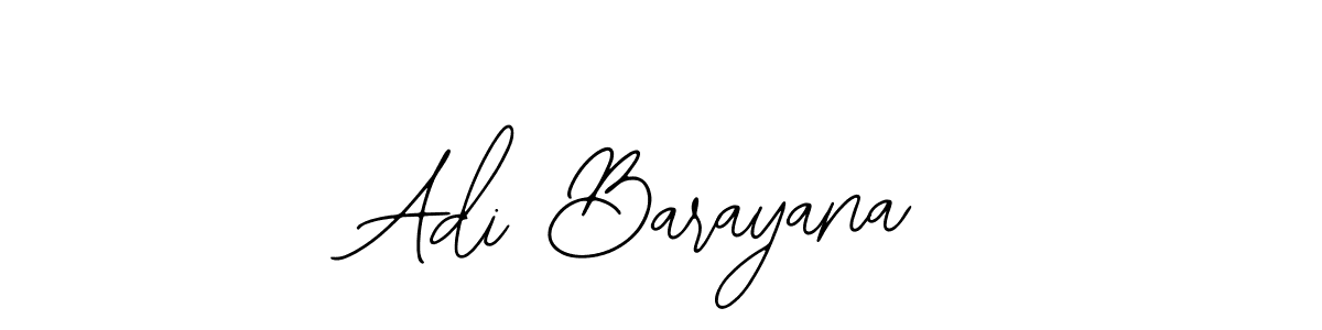 Use a signature maker to create a handwritten signature online. With this signature software, you can design (Bearetta-2O07w) your own signature for name Adi Barayana. Adi Barayana signature style 12 images and pictures png
