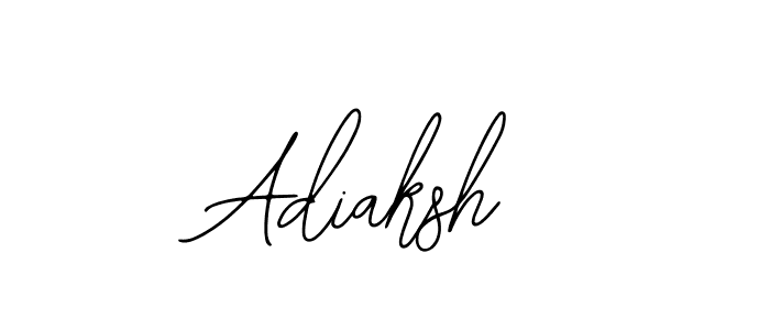 The best way (Bearetta-2O07w) to make a short signature is to pick only two or three words in your name. The name Adiaksh include a total of six letters. For converting this name. Adiaksh signature style 12 images and pictures png