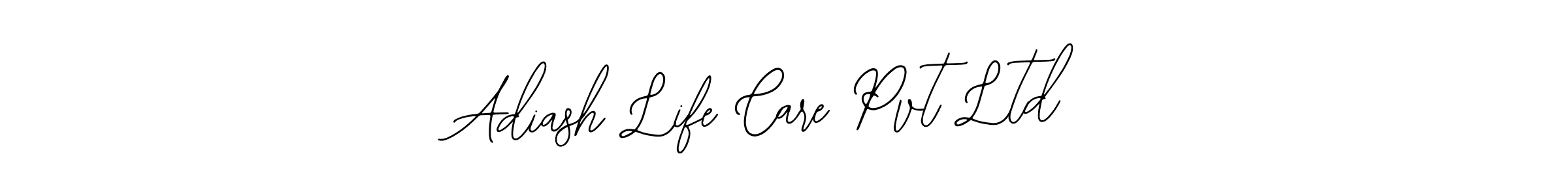 Also You can easily find your signature by using the search form. We will create Adiash Life Care Pvt Ltd name handwritten signature images for you free of cost using Bearetta-2O07w sign style. Adiash Life Care Pvt Ltd signature style 12 images and pictures png