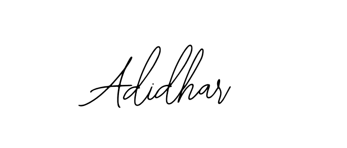 You should practise on your own different ways (Bearetta-2O07w) to write your name (Adidhar) in signature. don't let someone else do it for you. Adidhar signature style 12 images and pictures png