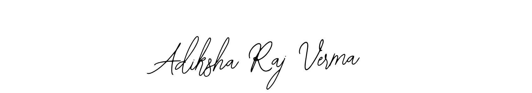 How to make Adiksha Raj Verma name signature. Use Bearetta-2O07w style for creating short signs online. This is the latest handwritten sign. Adiksha Raj Verma signature style 12 images and pictures png