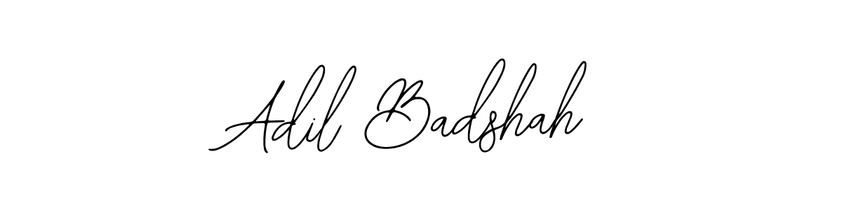 You should practise on your own different ways (Bearetta-2O07w) to write your name (Adil Badshah) in signature. don't let someone else do it for you. Adil Badshah signature style 12 images and pictures png