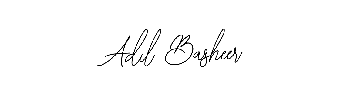 Use a signature maker to create a handwritten signature online. With this signature software, you can design (Bearetta-2O07w) your own signature for name Adil Basheer. Adil Basheer signature style 12 images and pictures png