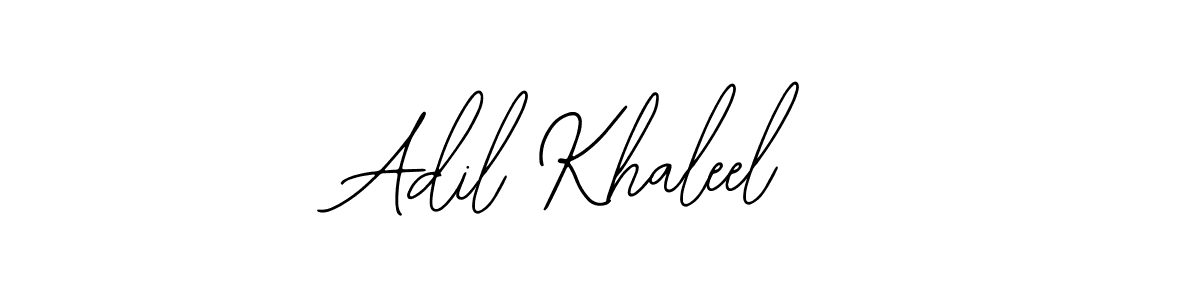 The best way (Bearetta-2O07w) to make a short signature is to pick only two or three words in your name. The name Adil Khaleel include a total of six letters. For converting this name. Adil Khaleel signature style 12 images and pictures png