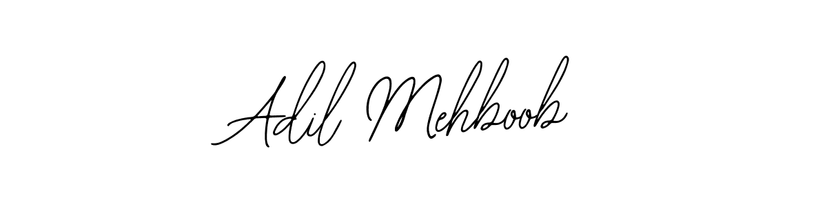 How to make Adil Mehboob name signature. Use Bearetta-2O07w style for creating short signs online. This is the latest handwritten sign. Adil Mehboob signature style 12 images and pictures png