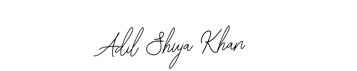 The best way (Bearetta-2O07w) to make a short signature is to pick only two or three words in your name. The name Adil Shuja Khan include a total of six letters. For converting this name. Adil Shuja Khan signature style 12 images and pictures png