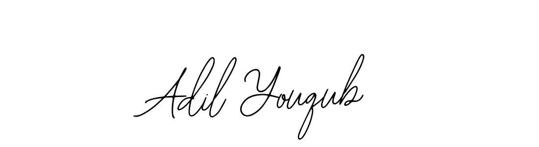 Design your own signature with our free online signature maker. With this signature software, you can create a handwritten (Bearetta-2O07w) signature for name Adil Youqub. Adil Youqub signature style 12 images and pictures png