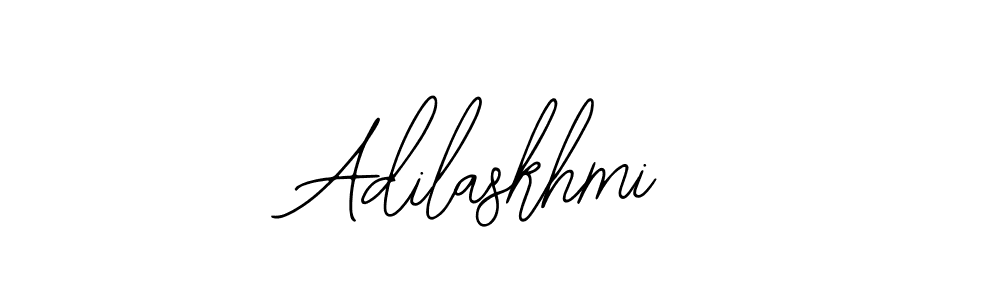 How to make Adilaskhmi name signature. Use Bearetta-2O07w style for creating short signs online. This is the latest handwritten sign. Adilaskhmi signature style 12 images and pictures png