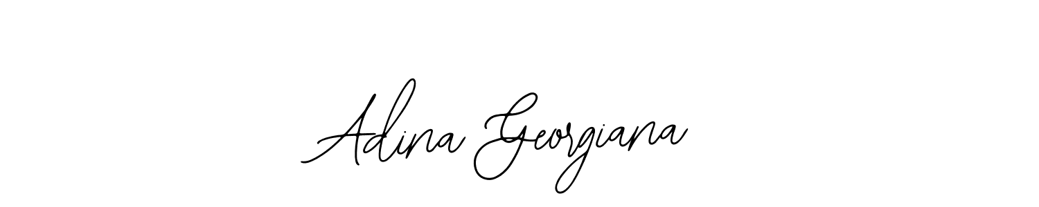 Make a beautiful signature design for name Adina Georgiana. With this signature (Bearetta-2O07w) style, you can create a handwritten signature for free. Adina Georgiana signature style 12 images and pictures png