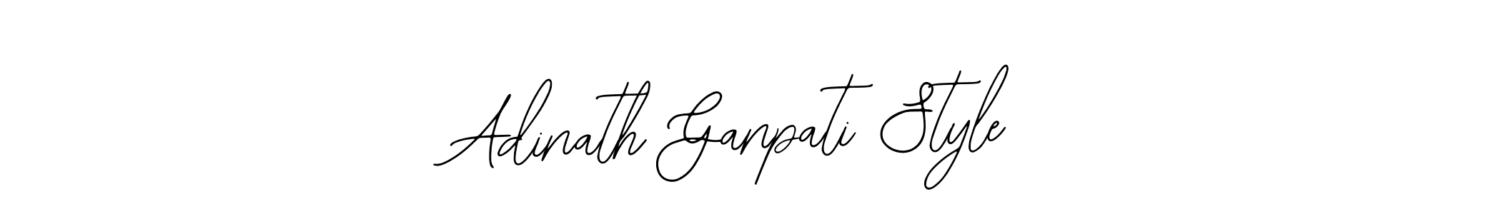 Create a beautiful signature design for name Adinath Ganpati Style. With this signature (Bearetta-2O07w) fonts, you can make a handwritten signature for free. Adinath Ganpati Style signature style 12 images and pictures png