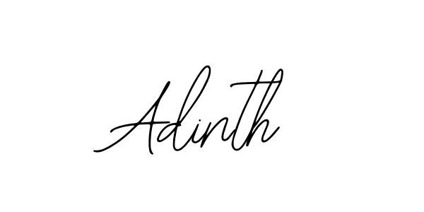 You should practise on your own different ways (Bearetta-2O07w) to write your name (Adinth) in signature. don't let someone else do it for you. Adinth signature style 12 images and pictures png