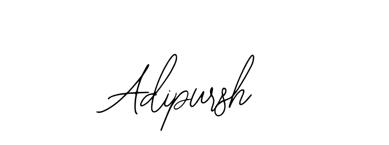 You should practise on your own different ways (Bearetta-2O07w) to write your name (Adipursh) in signature. don't let someone else do it for you. Adipursh signature style 12 images and pictures png