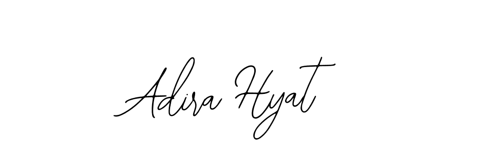 The best way (Bearetta-2O07w) to make a short signature is to pick only two or three words in your name. The name Adira Hyat include a total of six letters. For converting this name. Adira Hyat signature style 12 images and pictures png