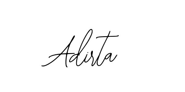 You can use this online signature creator to create a handwritten signature for the name Adirta. This is the best online autograph maker. Adirta signature style 12 images and pictures png