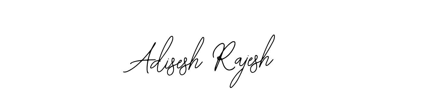 You should practise on your own different ways (Bearetta-2O07w) to write your name (Adisesh Rajesh) in signature. don't let someone else do it for you. Adisesh Rajesh signature style 12 images and pictures png