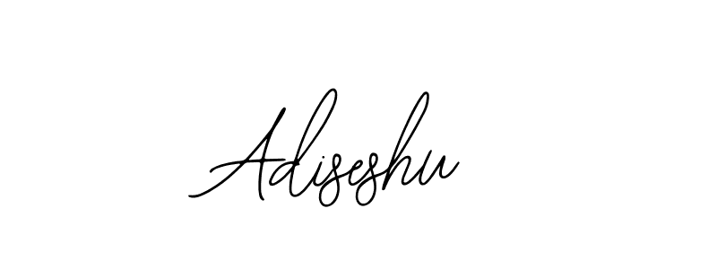 How to make Adiseshu name signature. Use Bearetta-2O07w style for creating short signs online. This is the latest handwritten sign. Adiseshu signature style 12 images and pictures png