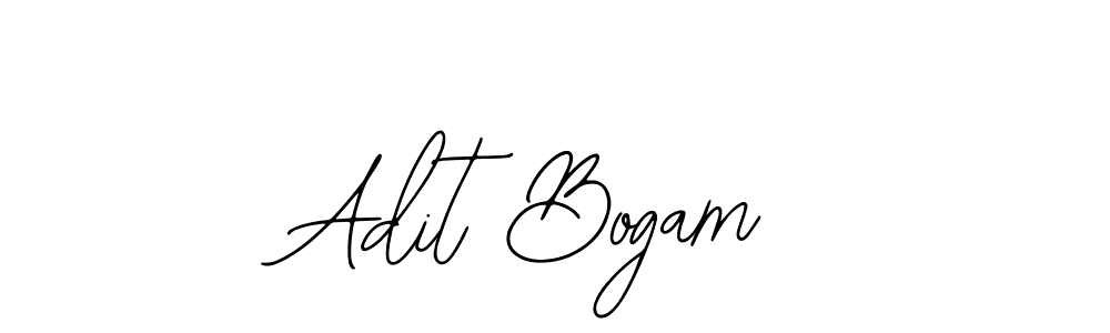 Use a signature maker to create a handwritten signature online. With this signature software, you can design (Bearetta-2O07w) your own signature for name Adit Bogam. Adit Bogam signature style 12 images and pictures png