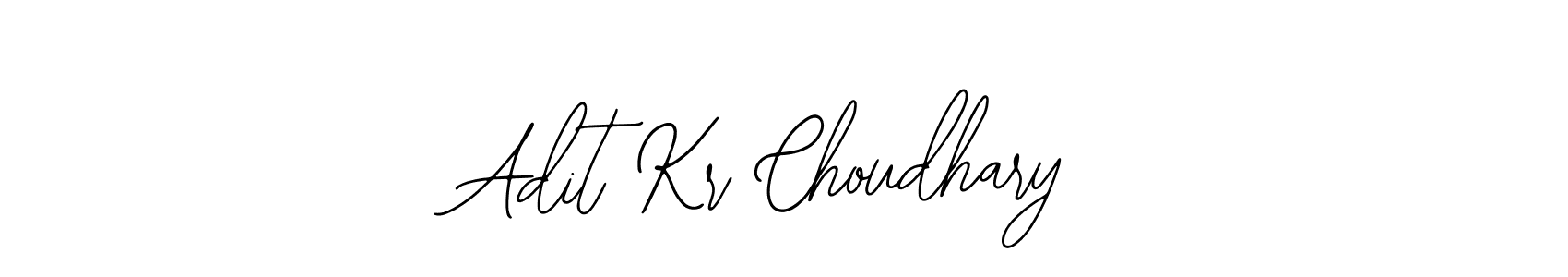 Adit Kr Choudhary stylish signature style. Best Handwritten Sign (Bearetta-2O07w) for my name. Handwritten Signature Collection Ideas for my name Adit Kr Choudhary. Adit Kr Choudhary signature style 12 images and pictures png