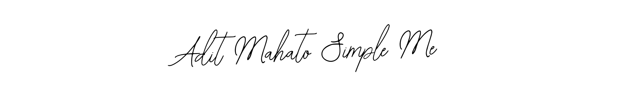 Create a beautiful signature design for name Adit Mahato Simple Me. With this signature (Bearetta-2O07w) fonts, you can make a handwritten signature for free. Adit Mahato Simple Me signature style 12 images and pictures png