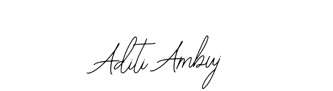 How to make Aditi Ambuj signature? Bearetta-2O07w is a professional autograph style. Create handwritten signature for Aditi Ambuj name. Aditi Ambuj signature style 12 images and pictures png