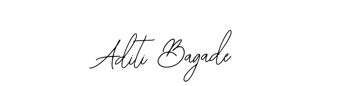 The best way (Bearetta-2O07w) to make a short signature is to pick only two or three words in your name. The name Aditi Bagade include a total of six letters. For converting this name. Aditi Bagade signature style 12 images and pictures png