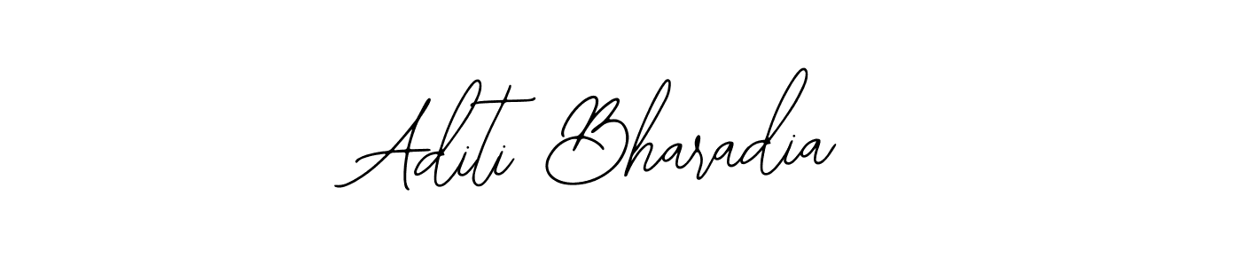 Make a beautiful signature design for name Aditi Bharadia. Use this online signature maker to create a handwritten signature for free. Aditi Bharadia signature style 12 images and pictures png