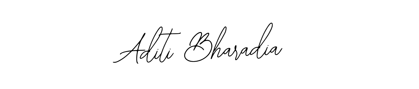 Make a short Aditi Bharadia signature style. Manage your documents anywhere anytime using Bearetta-2O07w. Create and add eSignatures, submit forms, share and send files easily. Aditi Bharadia signature style 12 images and pictures png