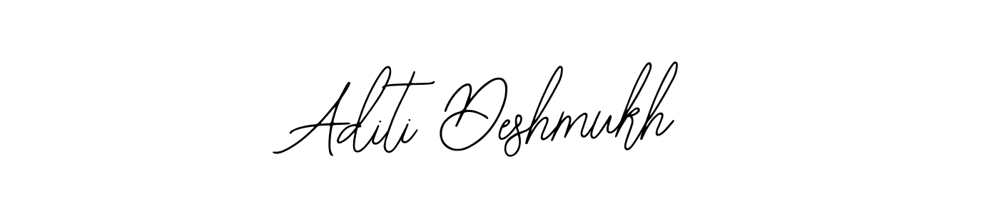 How to make Aditi Deshmukh name signature. Use Bearetta-2O07w style for creating short signs online. This is the latest handwritten sign. Aditi Deshmukh signature style 12 images and pictures png