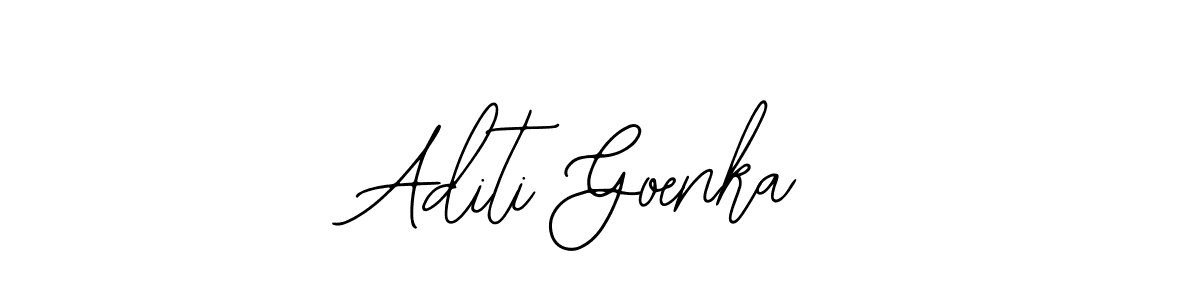 Also we have Aditi Goenka name is the best signature style. Create professional handwritten signature collection using Bearetta-2O07w autograph style. Aditi Goenka signature style 12 images and pictures png