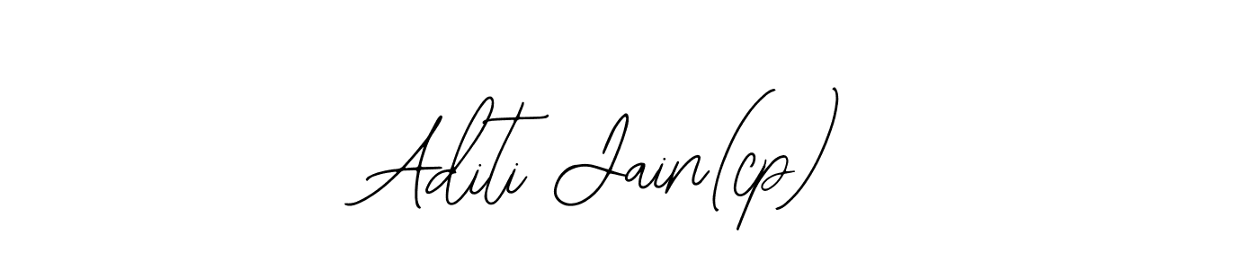 Create a beautiful signature design for name Aditi Jain(cp). With this signature (Bearetta-2O07w) fonts, you can make a handwritten signature for free. Aditi Jain(cp) signature style 12 images and pictures png